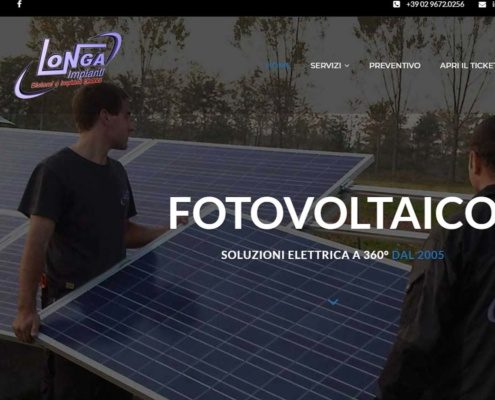Sito Aziendale Professionale Longa Impianti 8 Sito Aziendale Professionale Longa Impianti 2