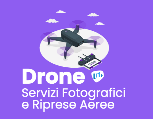Drone Servizi Fotografici e Riprese Aeree
