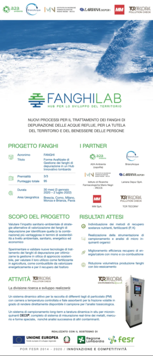 Roll up Progetto Fanghi TCR Tecora Portfolio WebPriuli